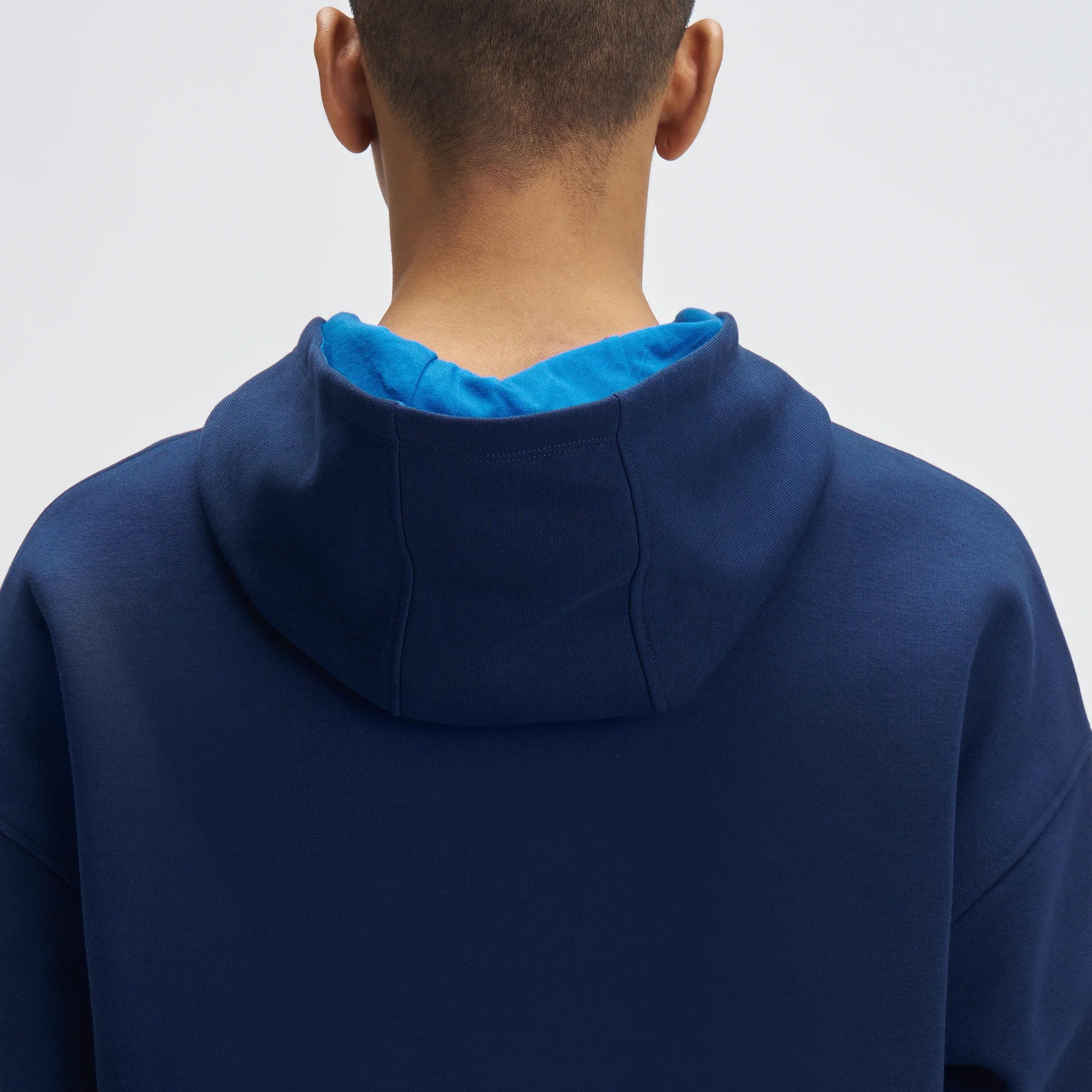 Crew Oversized Hoodie - Blue Nights - Image 5