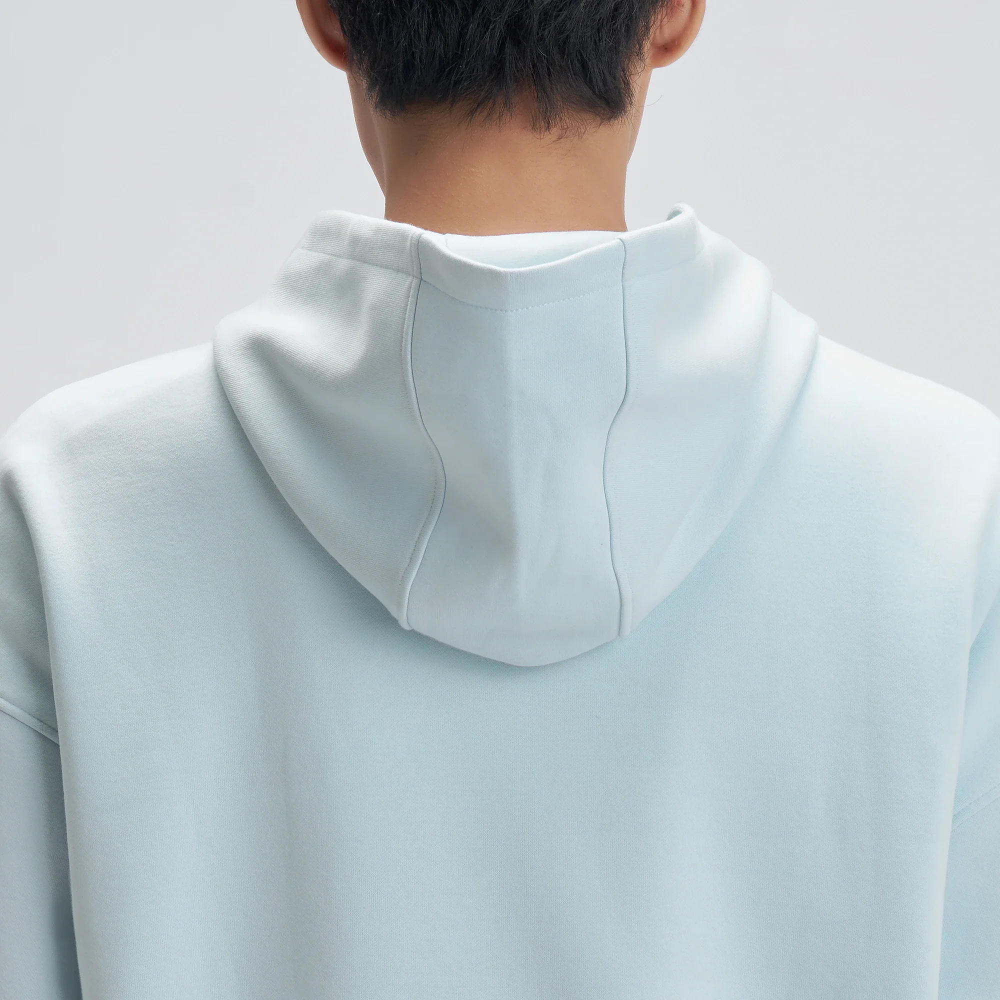 Crew Oversized Hoodie  - Quad Blue - Image 5