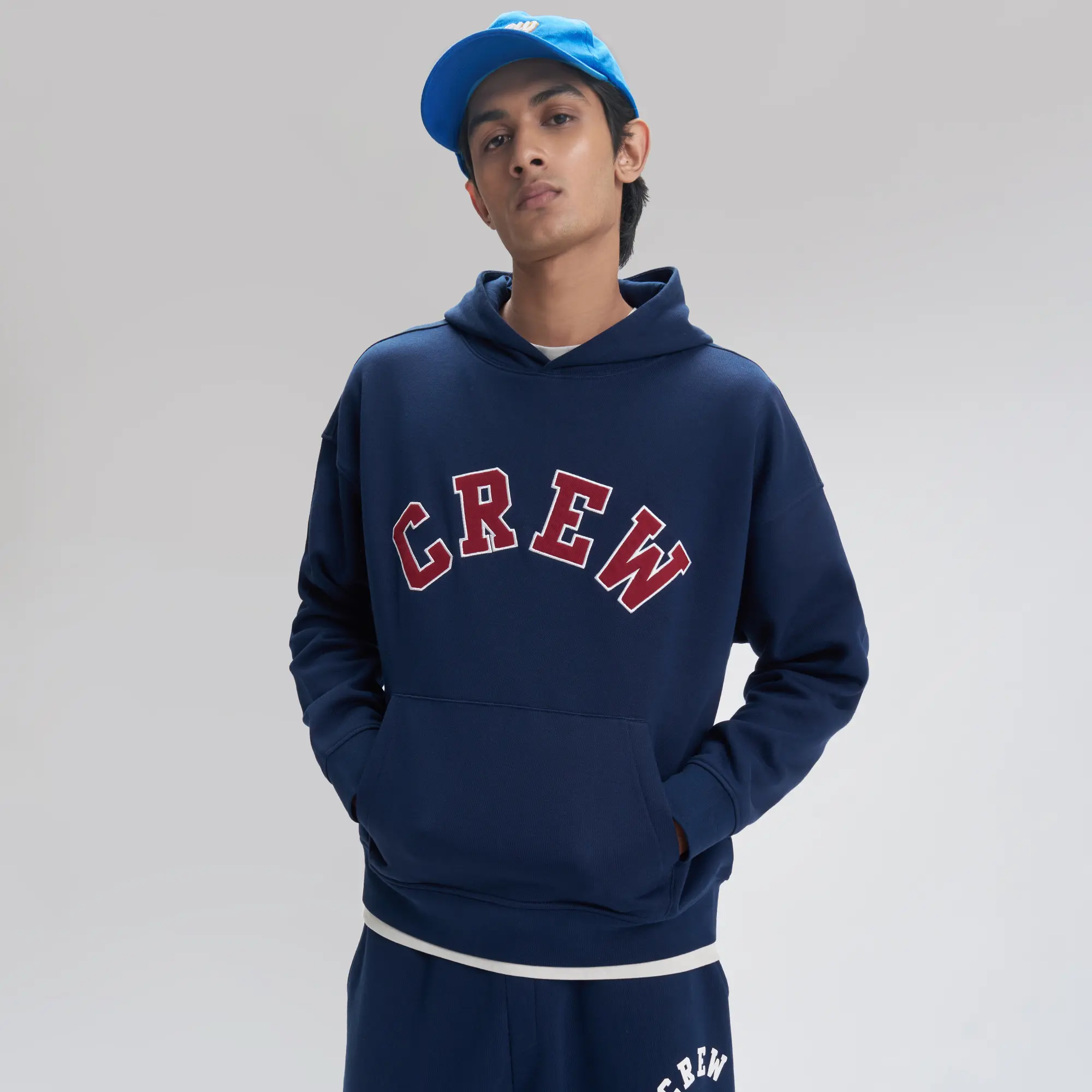 Oversized Hoodie and Sweatpants Co-ord Set Blue Nights - Image 2