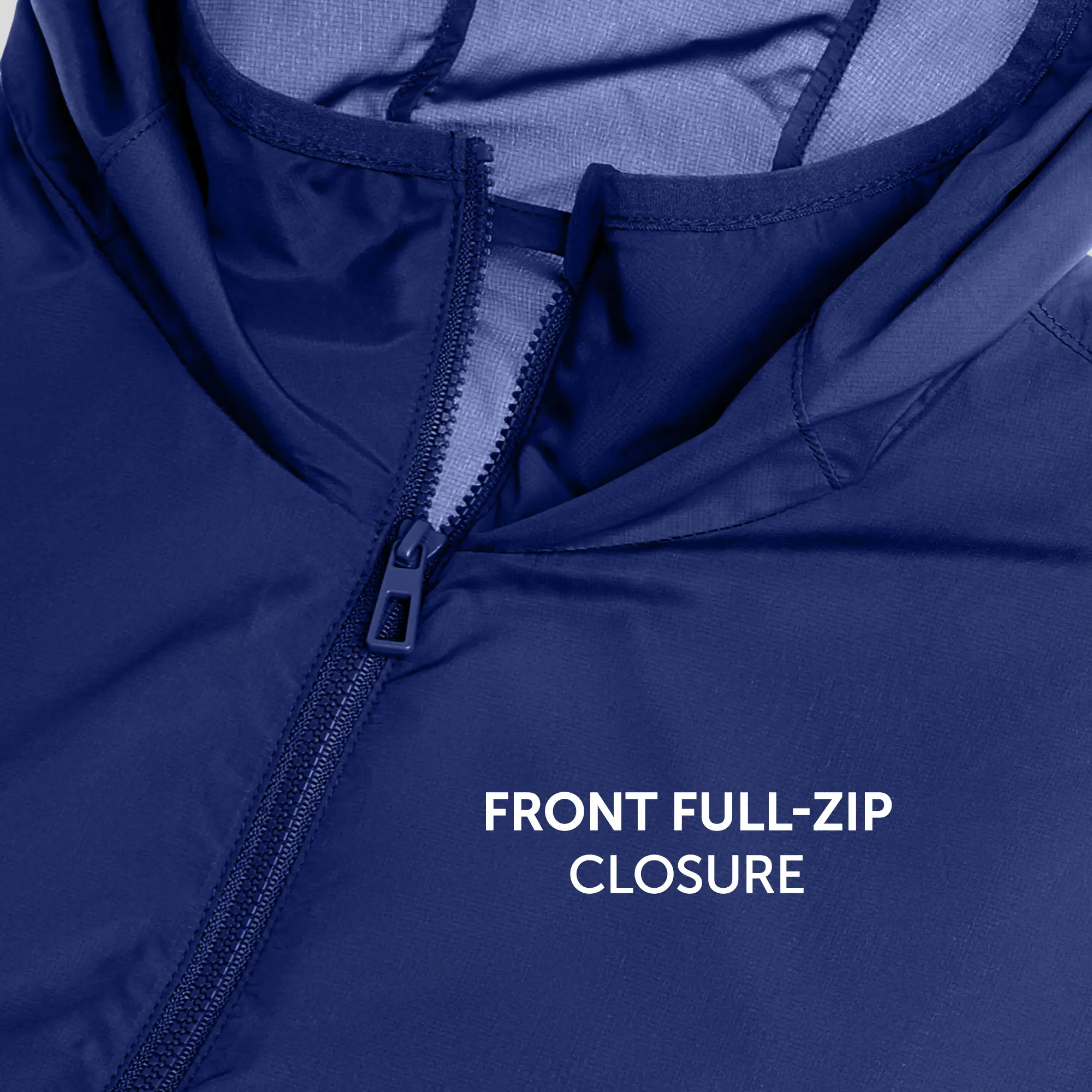 Ozone Polyester Parka Jacket - Estate Blue - Image 5
