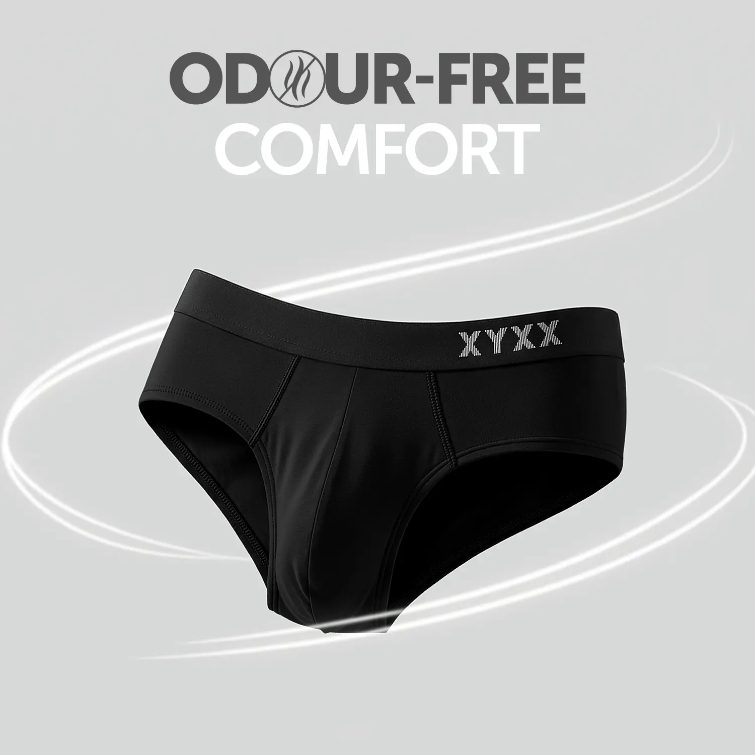 Pace Cotton Rib Briefs Black Knight - Image 2