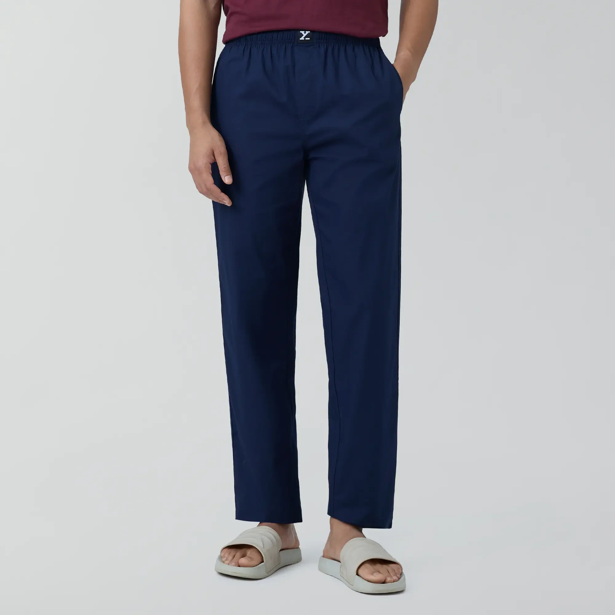 Pace Cotton Pyjamas Midnight Blue - Image 2