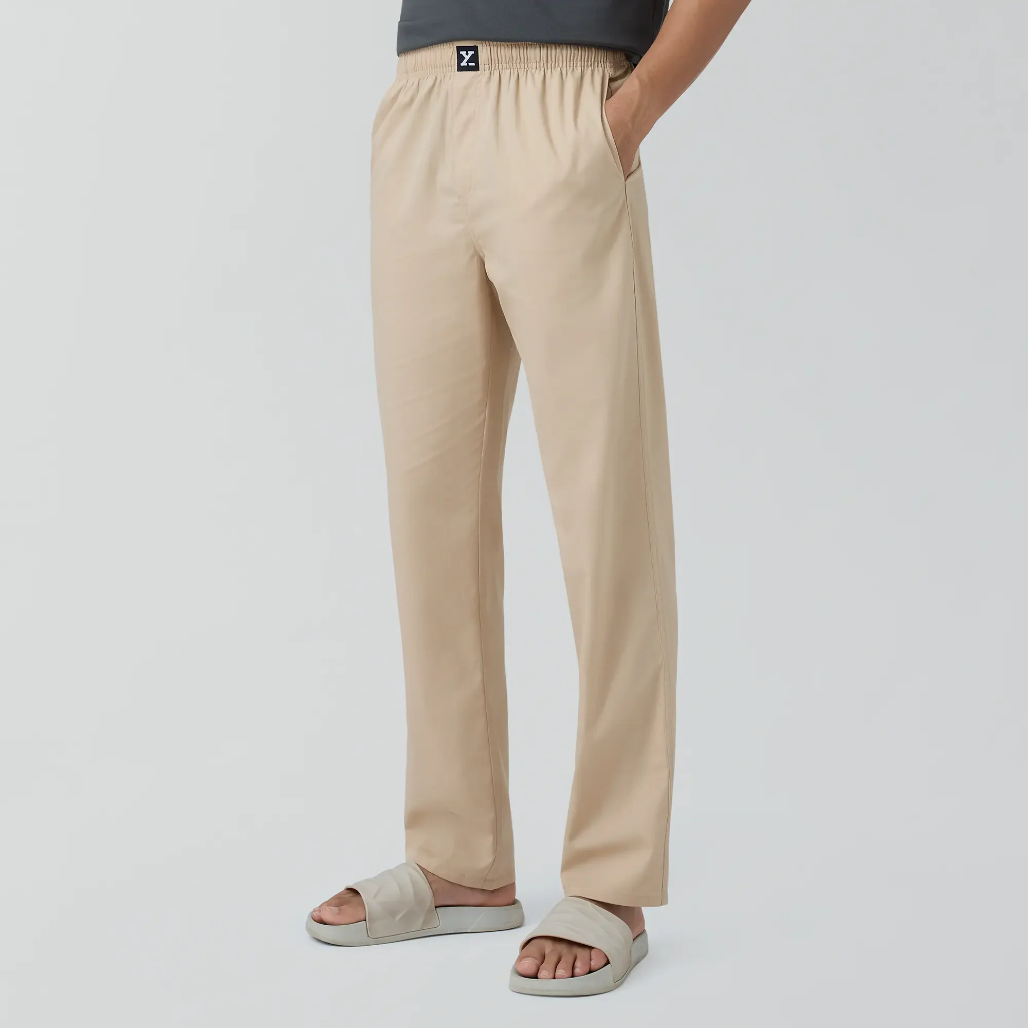 Pace Cotton Pyjamas Tan Brown - Image 4