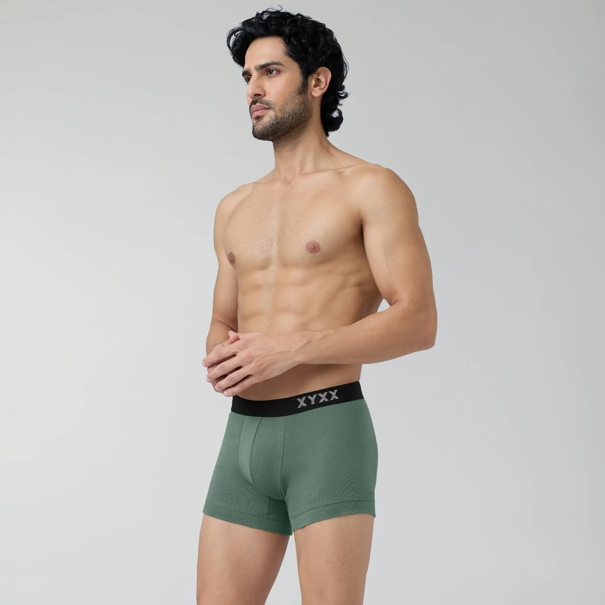 Pace Cotton Trunks Olive Geen (Pack of 6) - Image 6