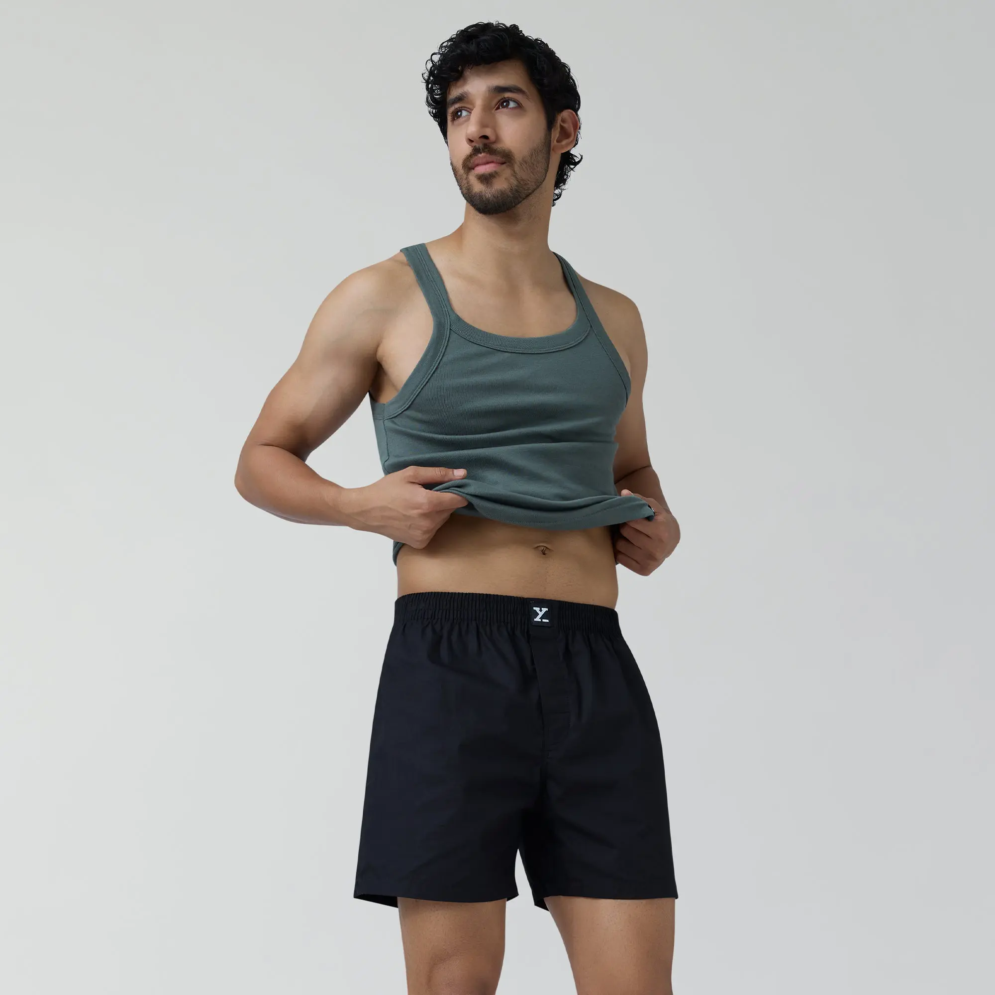 Pace Cotton Boxer Black Knight - Image 6