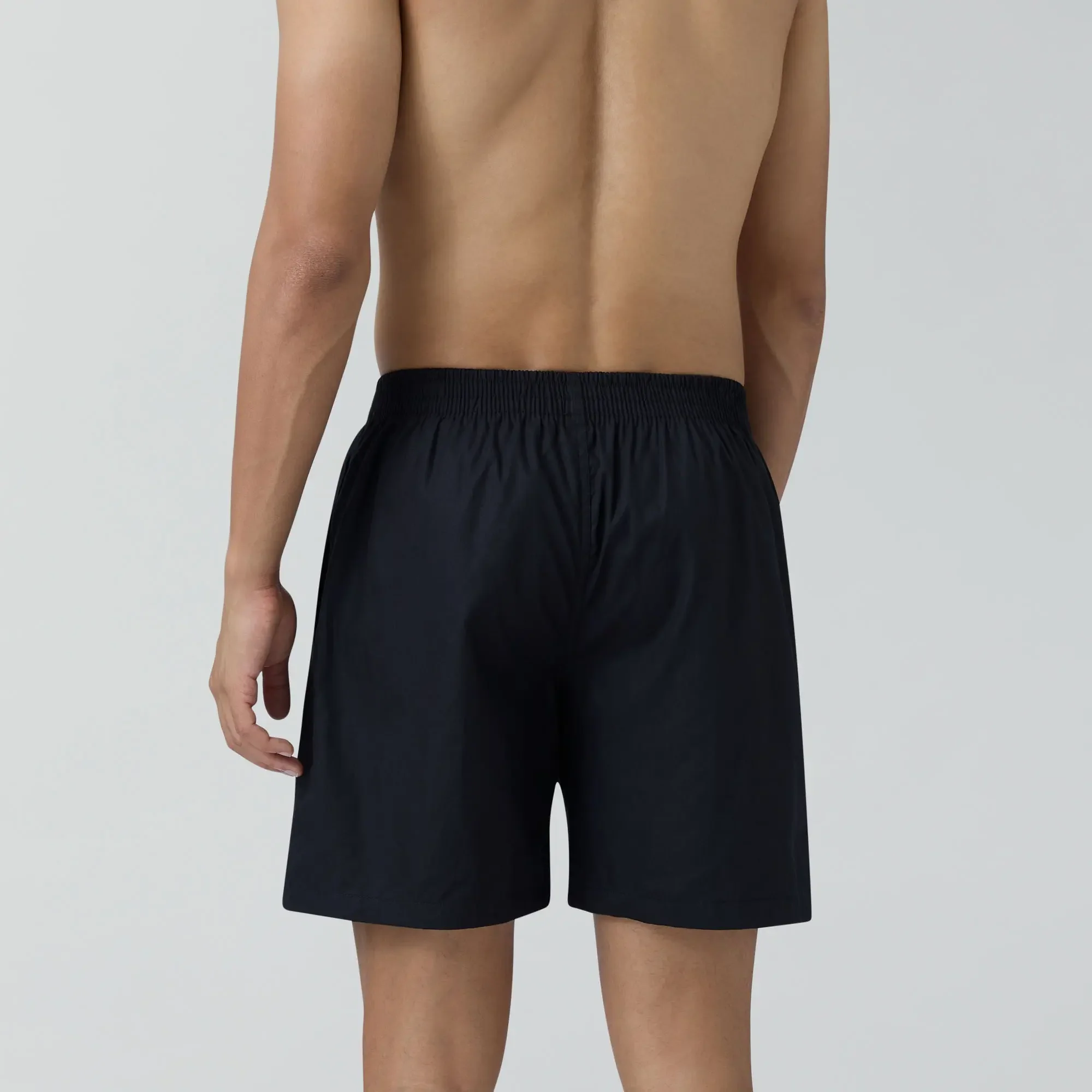 Pace Cotton Boxer Shorts Black Knight - Image 5