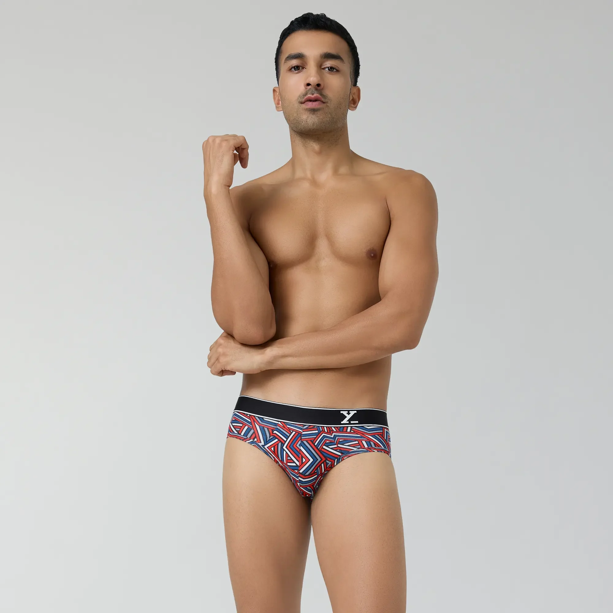 Parallax Cotton Briefs Red Stripes - Image 5