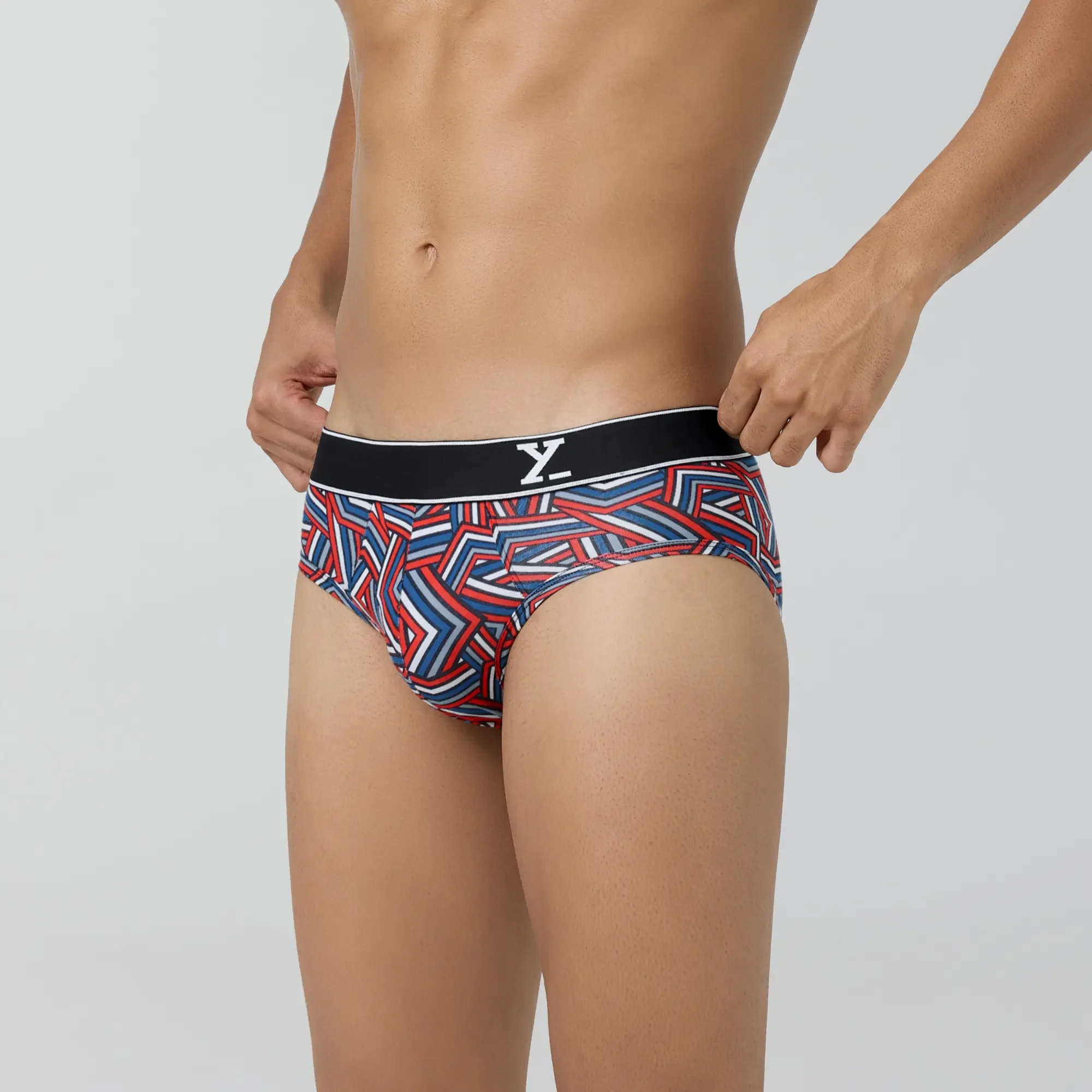 Parallax Cotton Briefs Red Stripes - Image 6