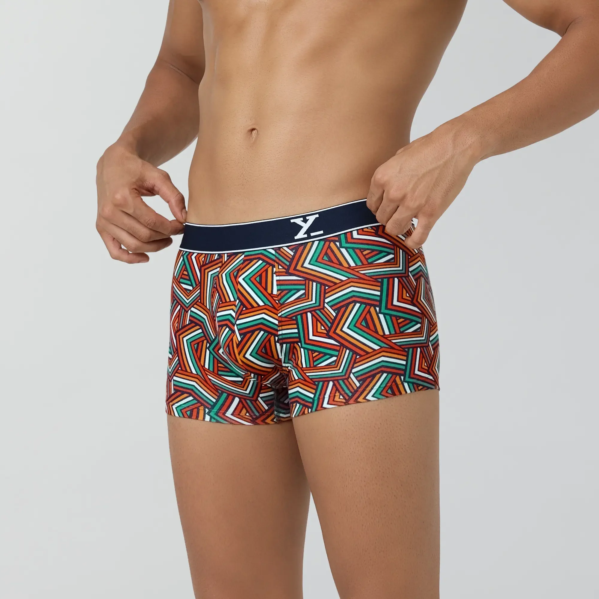 Parallax Cotton Trunks Yellow Stripes - Image 6