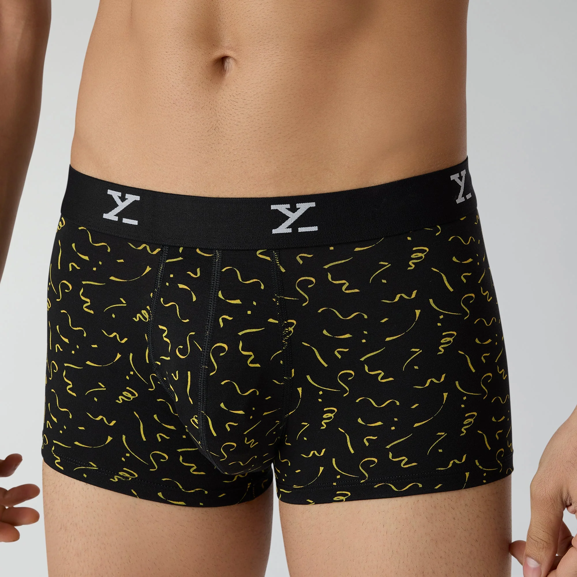 Prints For You Trunks Confetti Black - Image 4