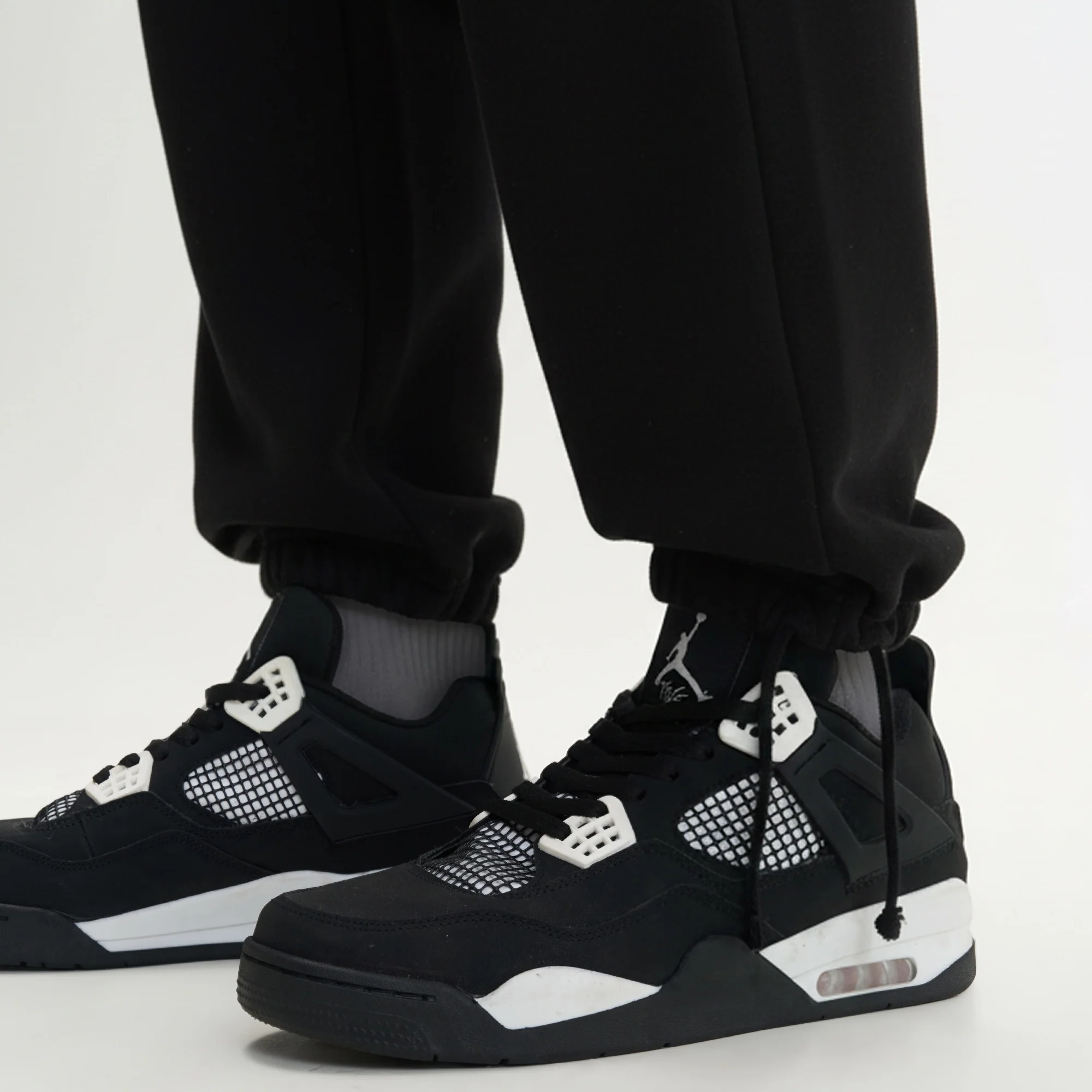 Crew Relaxed Fit Sweatpants - Ink Black - Image 6