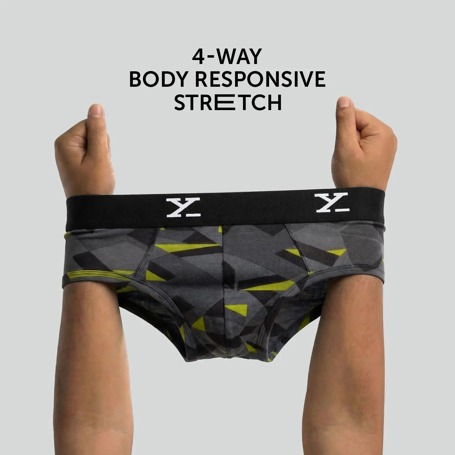 Shuffle Modal Briefs Prism Grey - Image 3