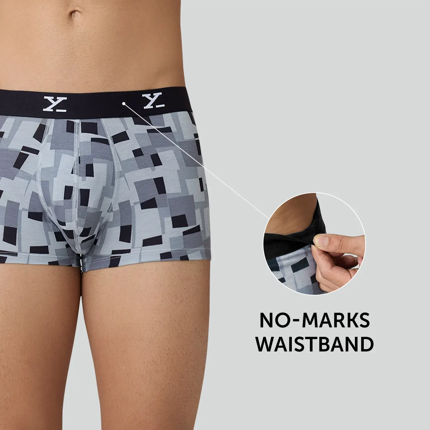Shuffle Modal Trunks Boxy Grey - Image 4