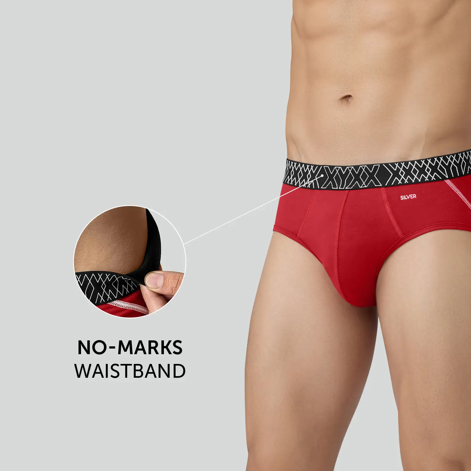 Sprint Cotton Stretch Briefs Rio Red - Image 5