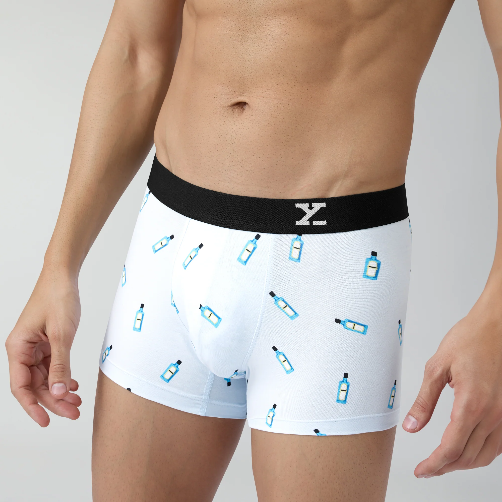 Prints For You Trunks Gin Blue - Image 4