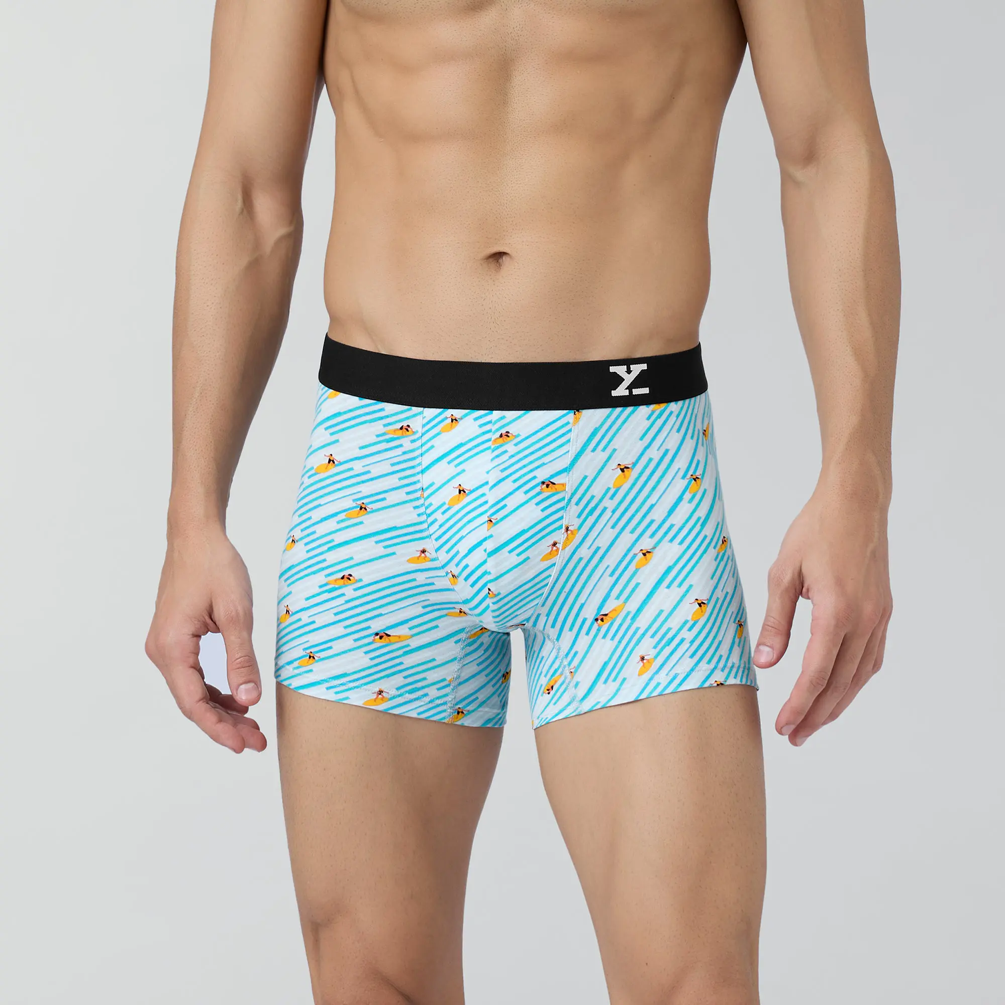 Prints For You Trunks Blue - Image 2