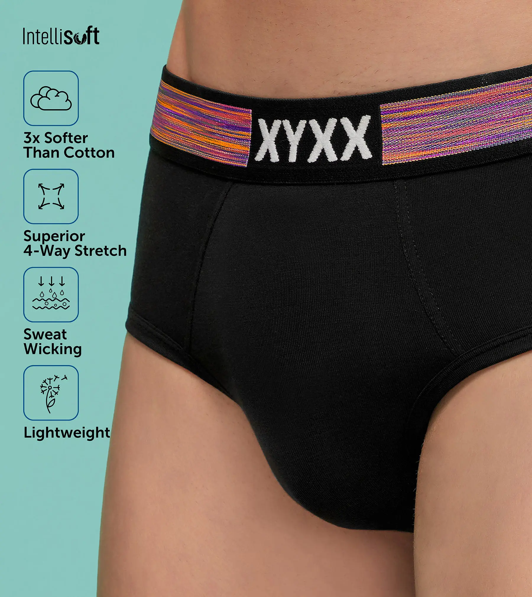 Hues Briefs Black Ribbon - Image 5
