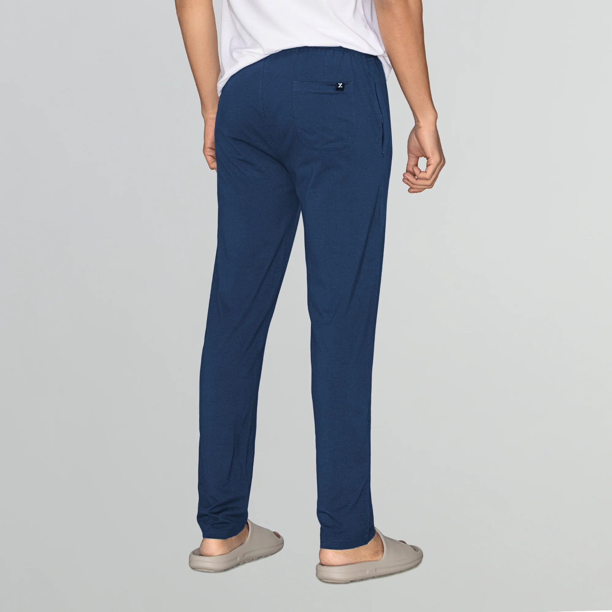 Ace Modal-Cotton Lounge Pants Estate Blue - Image 5