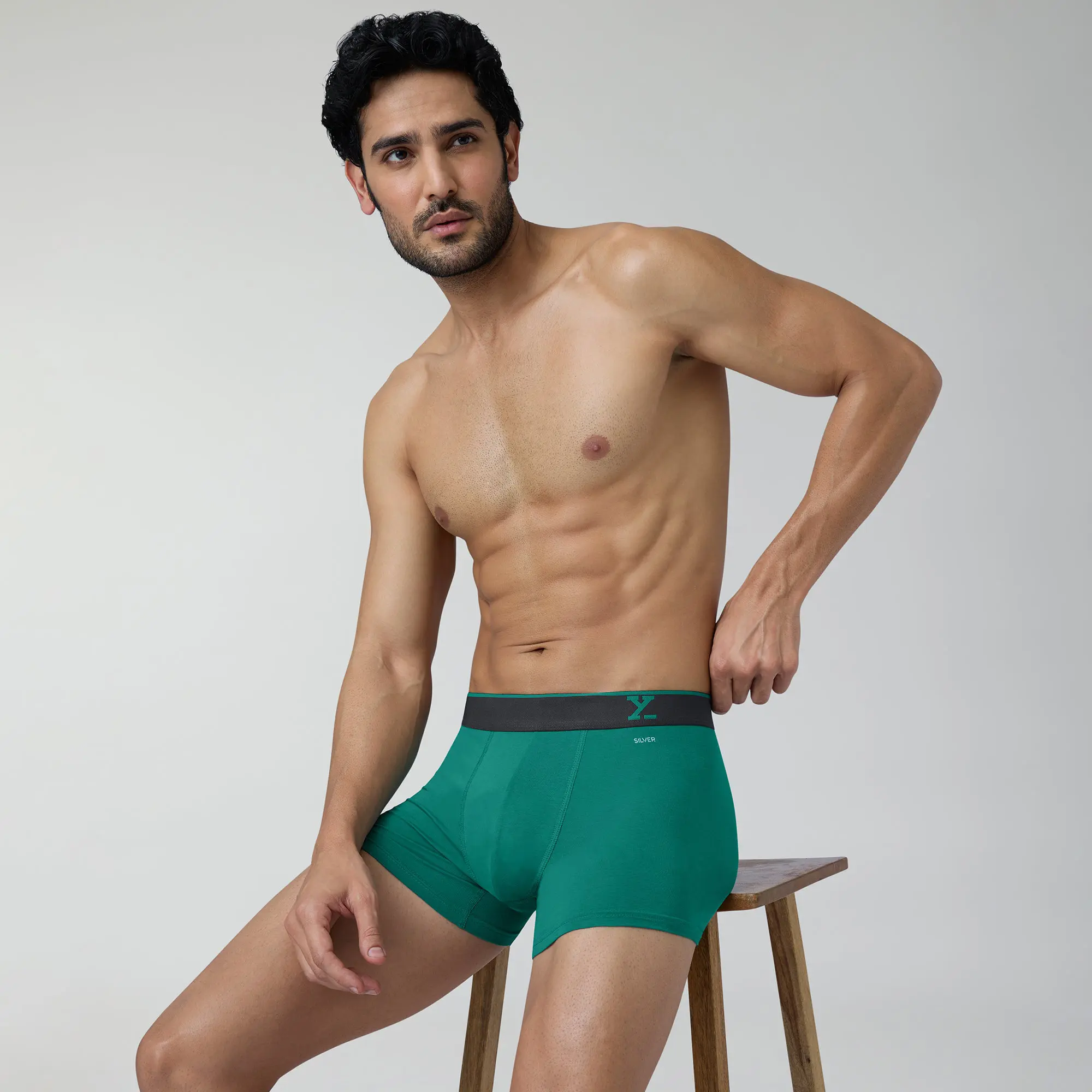 Traq Cotton Trunks Aqua Green (Pack of 6) - Image 5