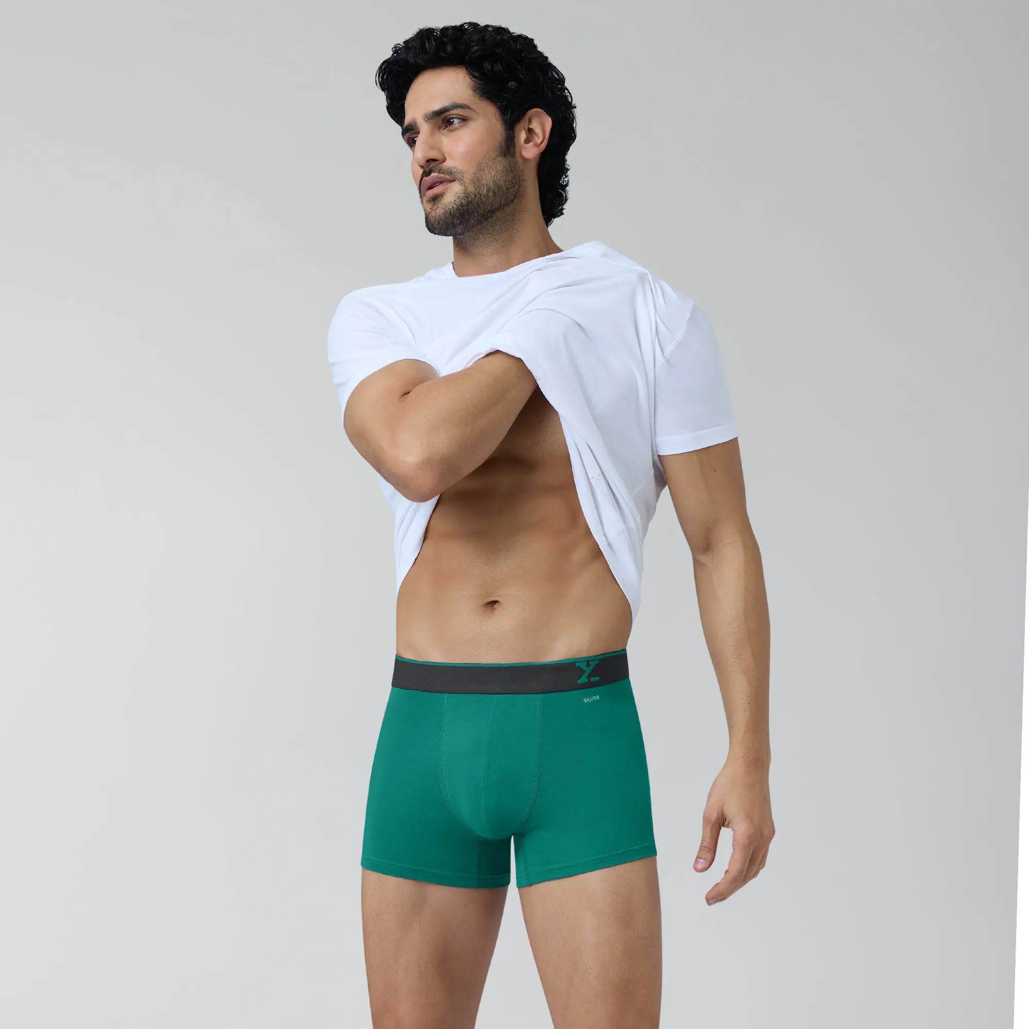 Traq Cotton Trunks Aqua Green (Pack of 6) - Image 6