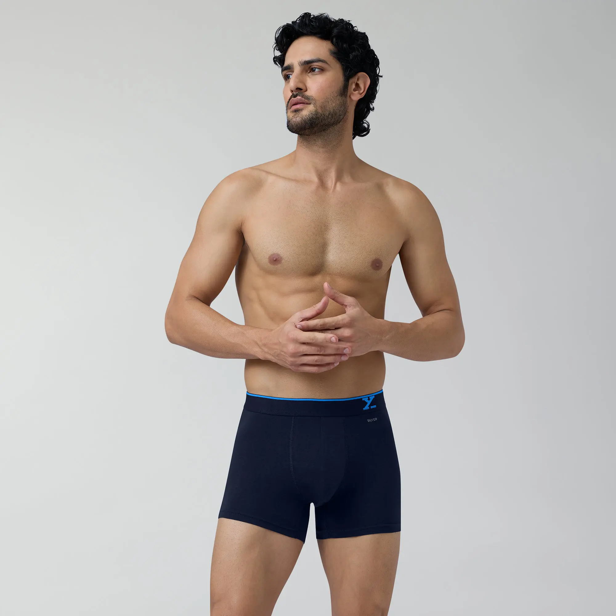 Traq Cotton Trunks Midnight Blue (Pack of 6) - Image 4
