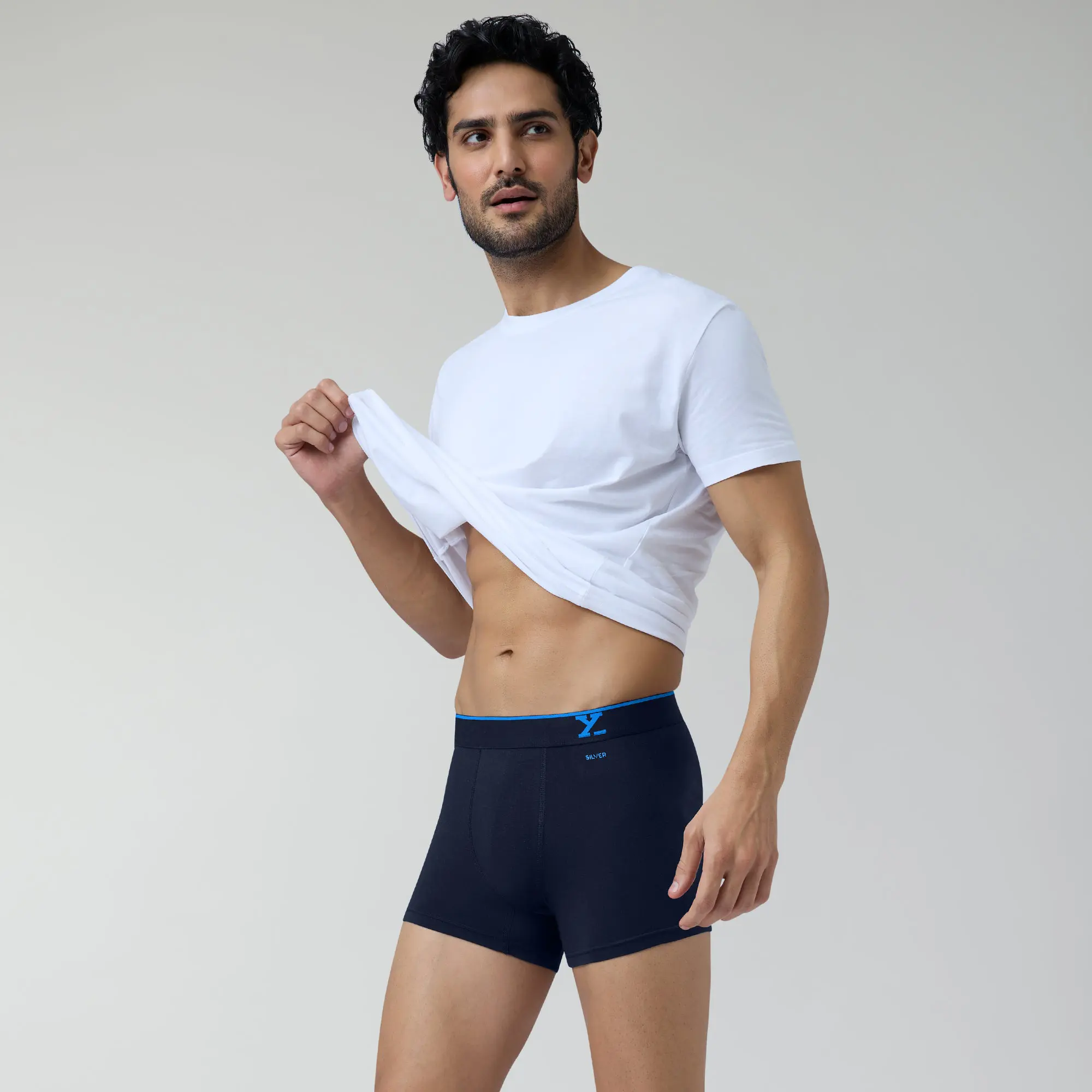 Traq Cotton Trunks Midnight Blue (Pack of 6) - Image 6