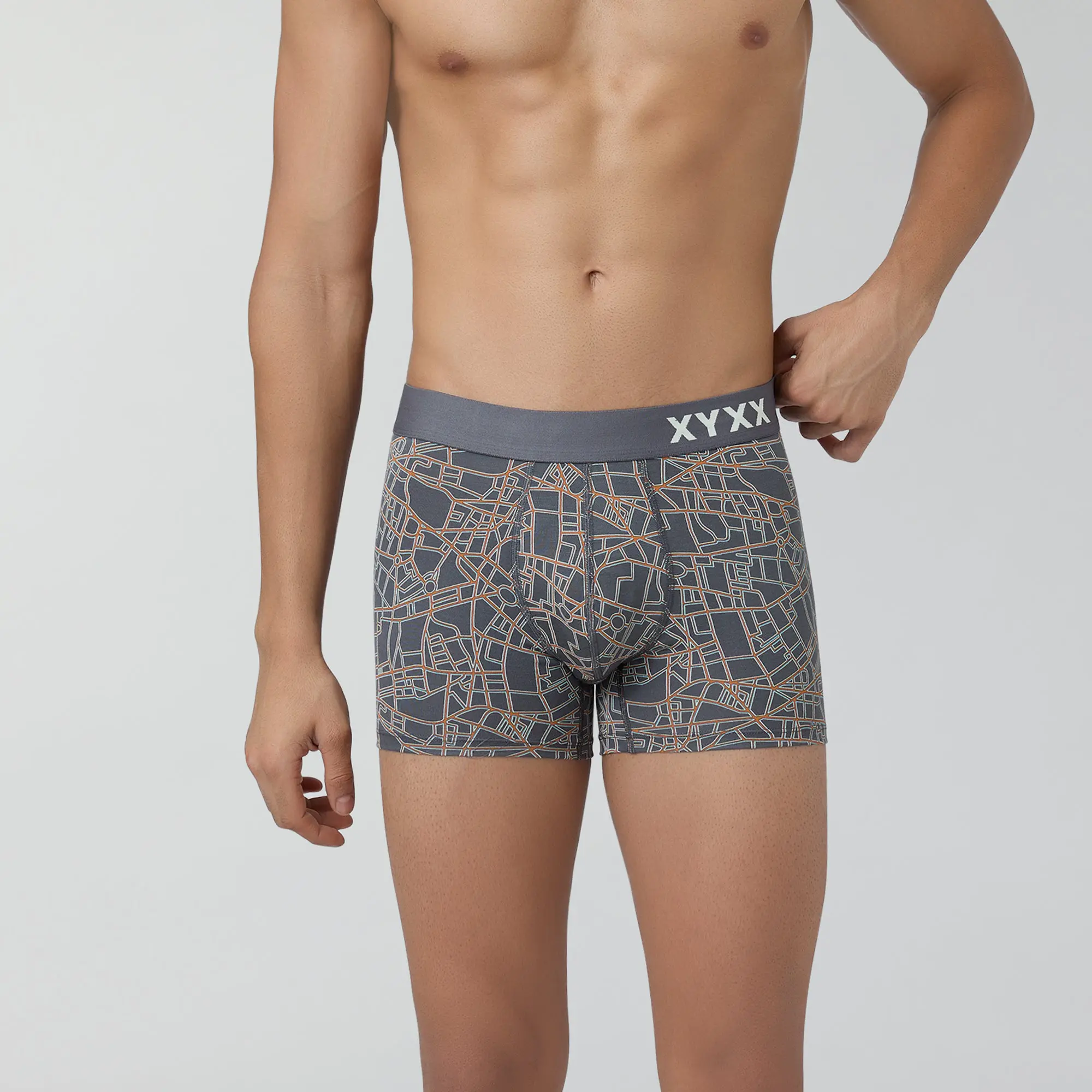 Urbane Modal Trunks Map Grey - Image 2