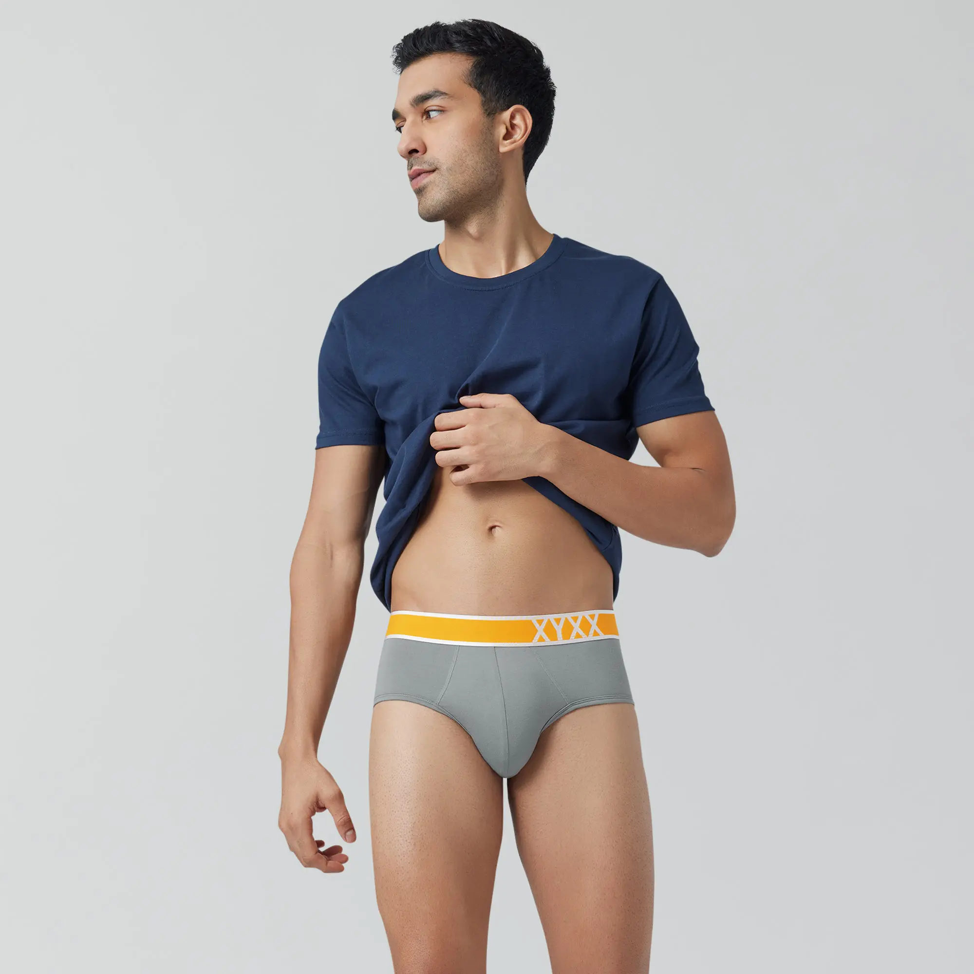 Volt Modal Pop Briefs Ash Grey - Image 3