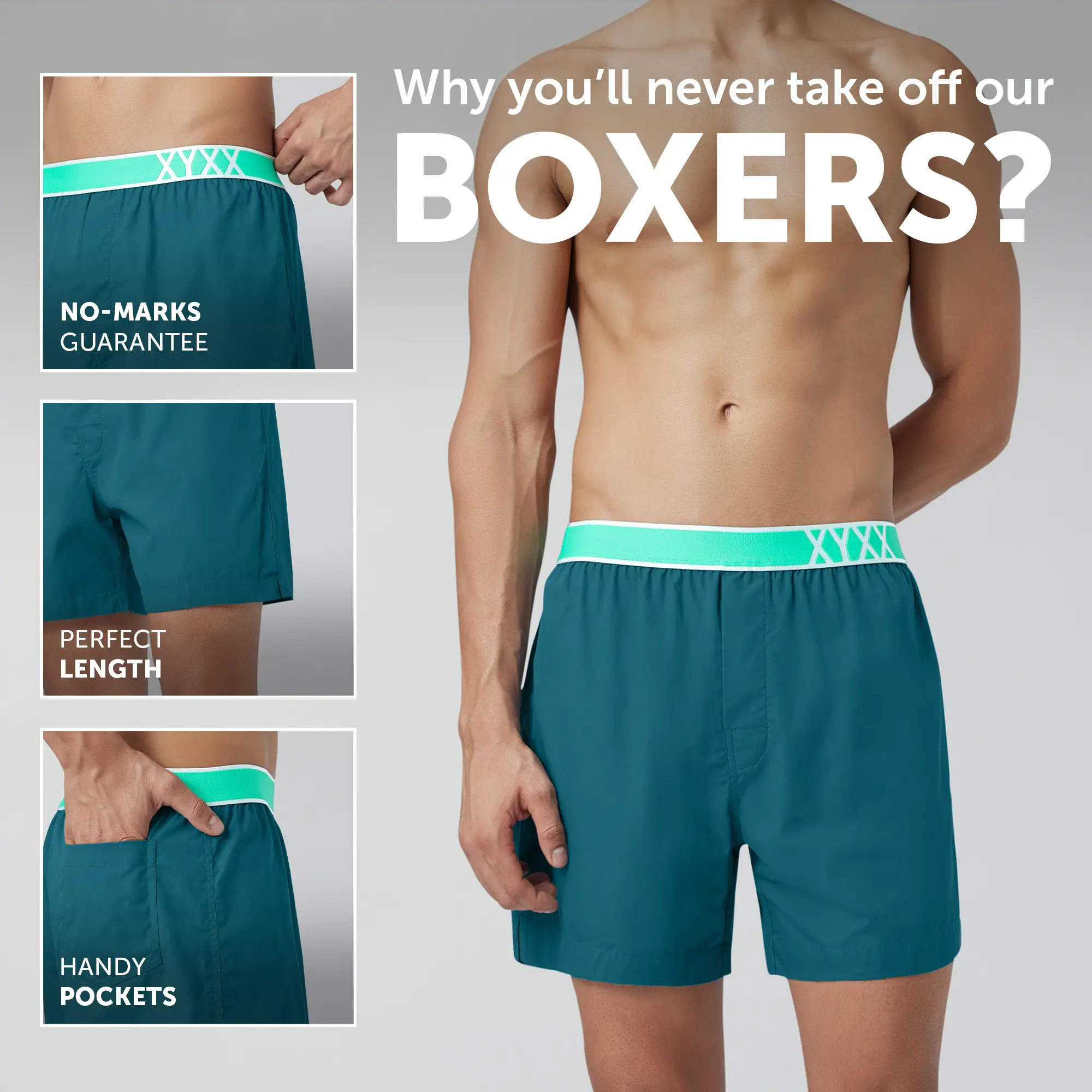 Volt Cotton Boxer Storm Blue - Image 2