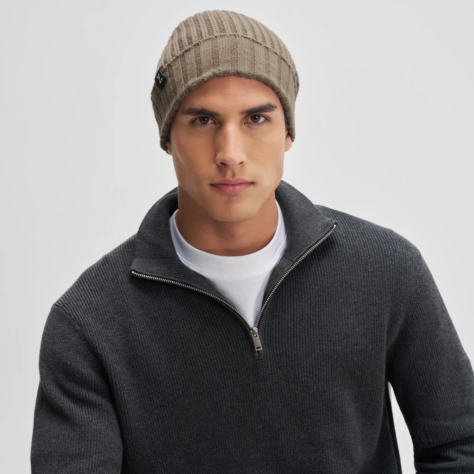 Winter Beanie - Nutty Brown - Image 2