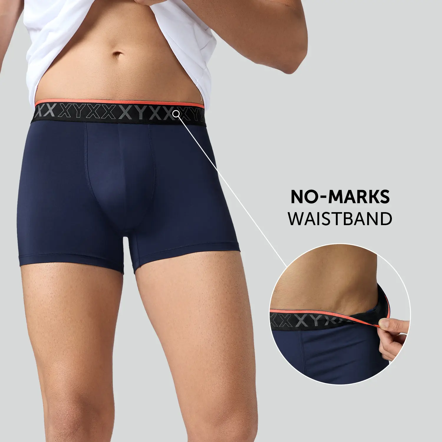 Zest Tactel Trunks Navy Blue - Image 4