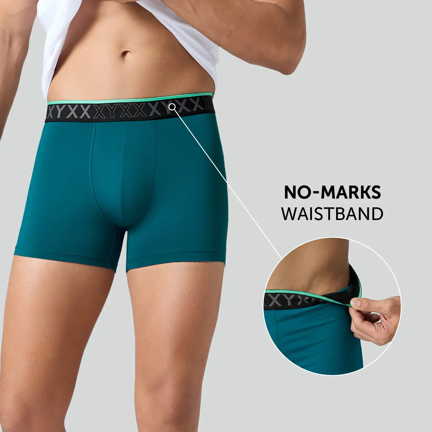 Zest Tactel Trunks Pacific Green - Image 2