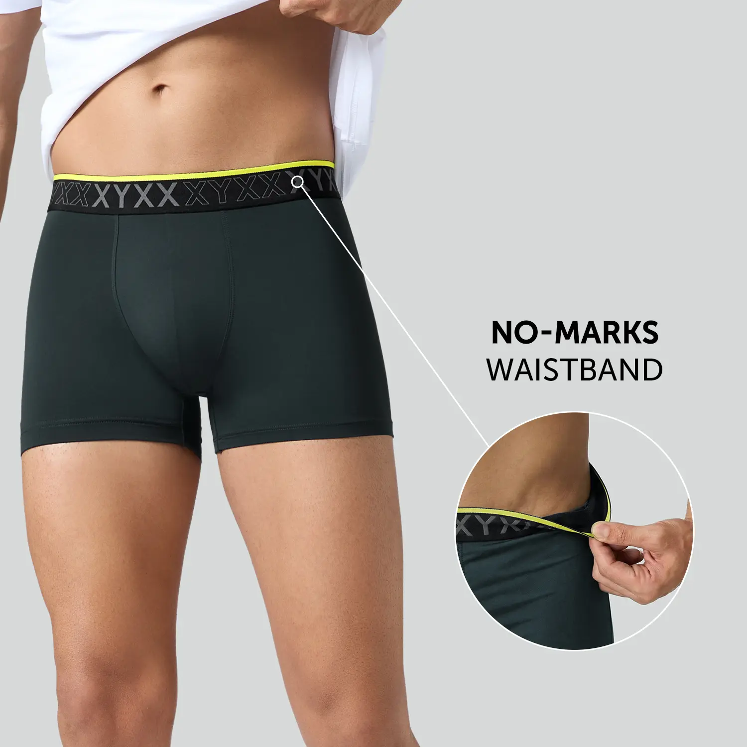 Zest Tactel Trunks Storm Grey - Image 3
