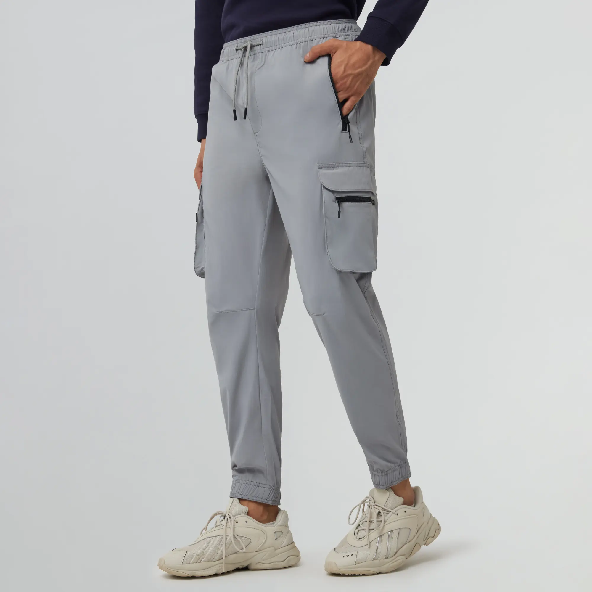 Moveo Cargo Joggers Ash Grey - Image 2