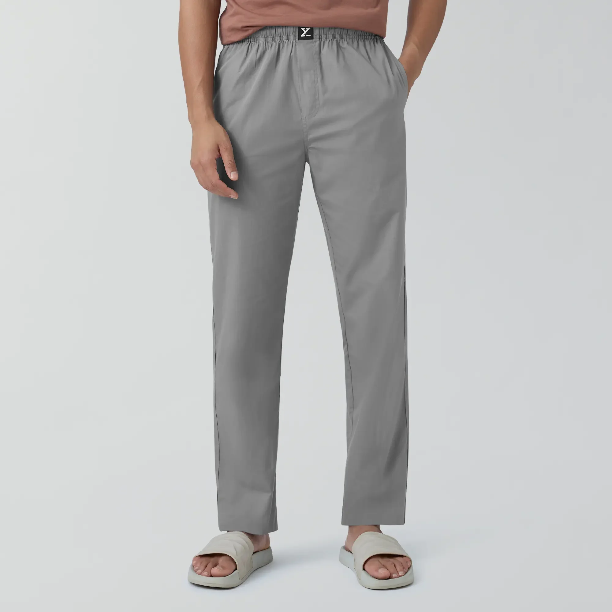 Pace Cotton Pyjamas Ash Grey - Image 2