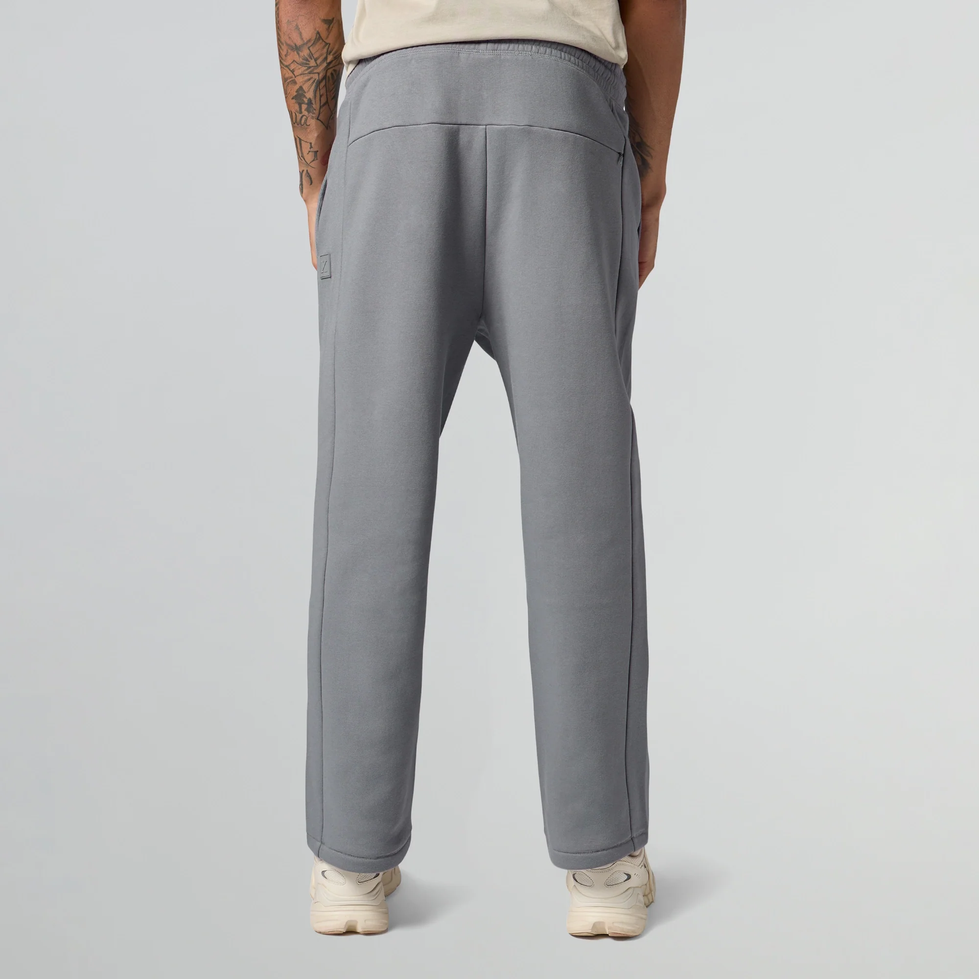 Pulse French Terry Cotton Blend Sweatpants Opal Grey - Image 6