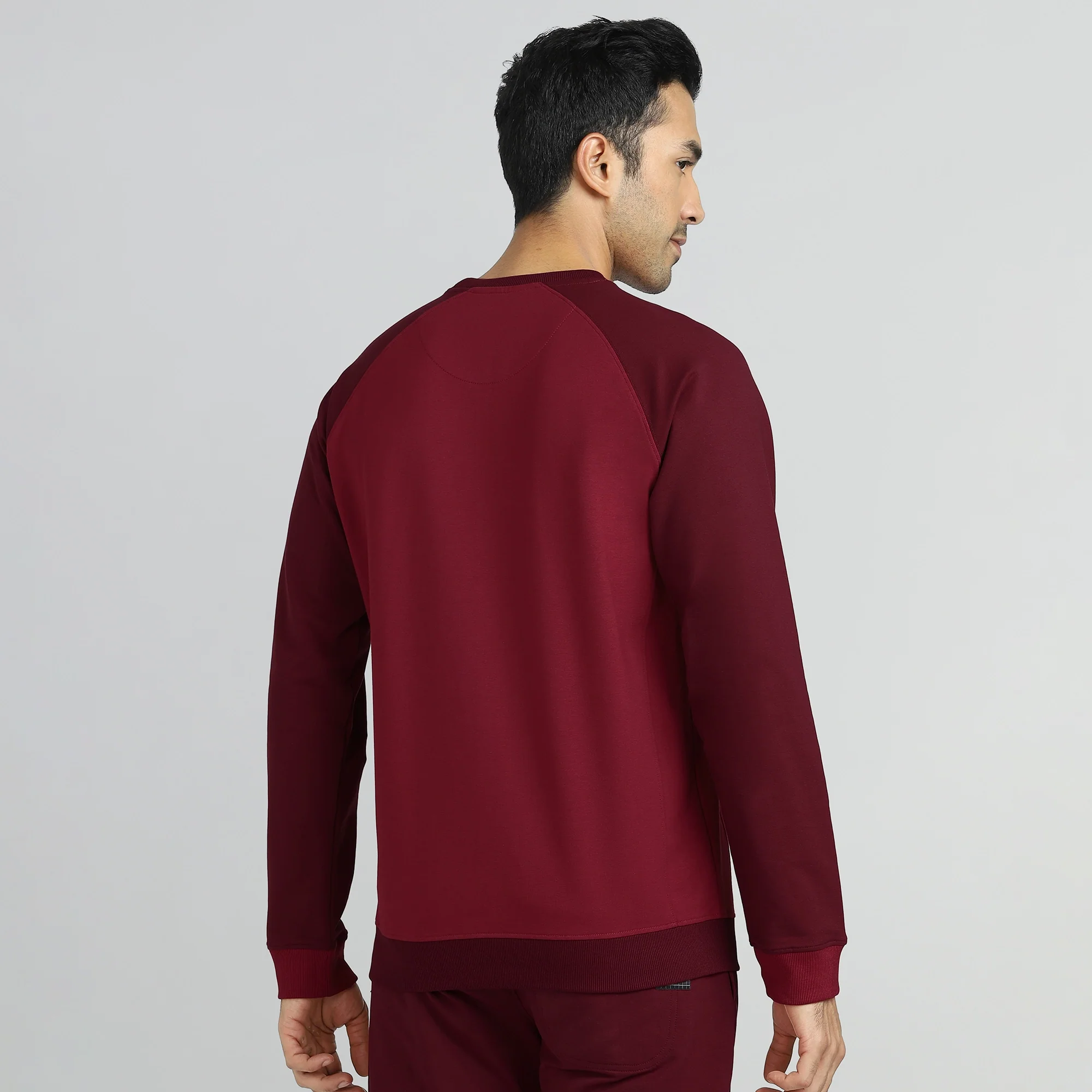 Quest French Terry Cotton-Blend Sweatshirts Scarlet Red - Image 5