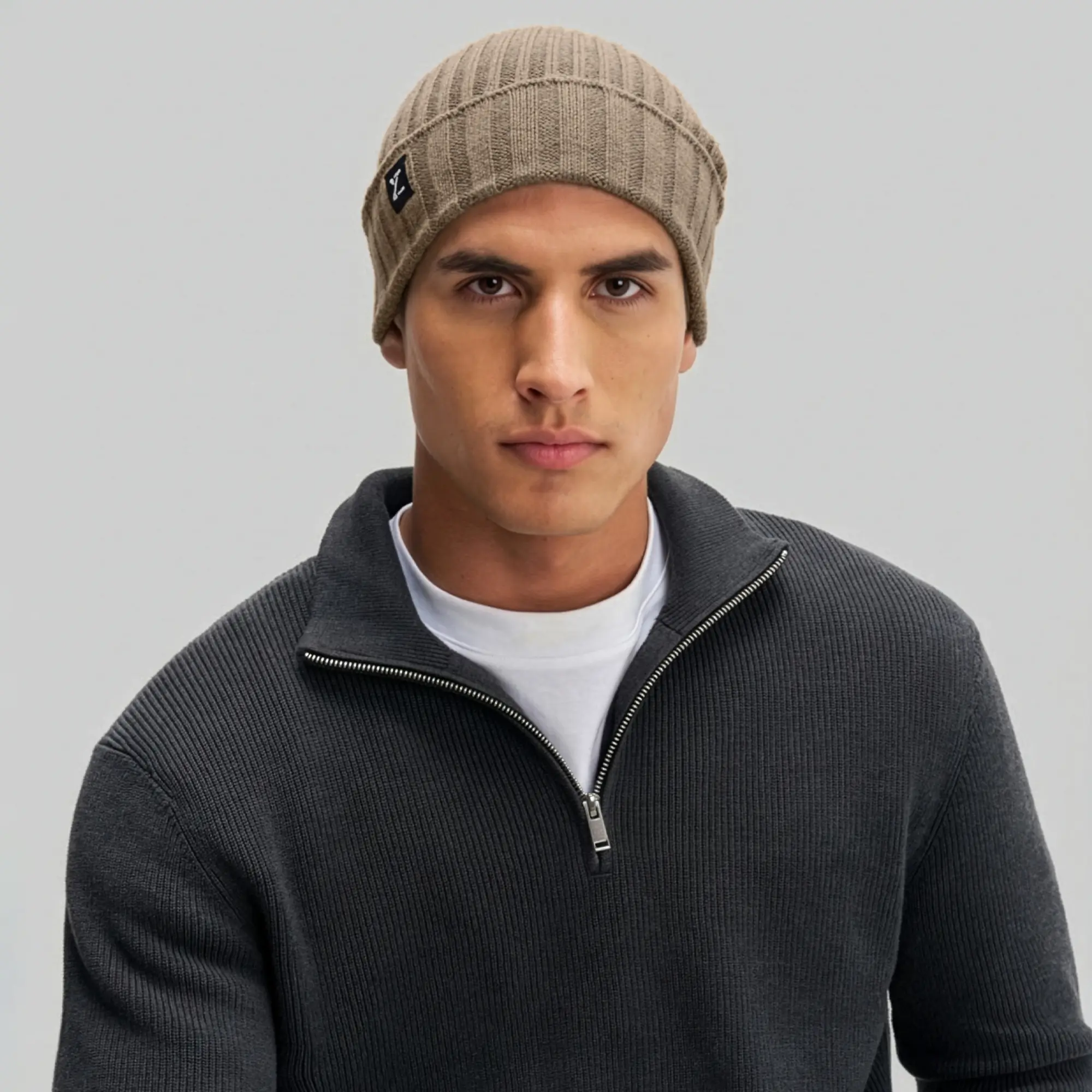Winter Beanie - Nutty Brown - Image 6